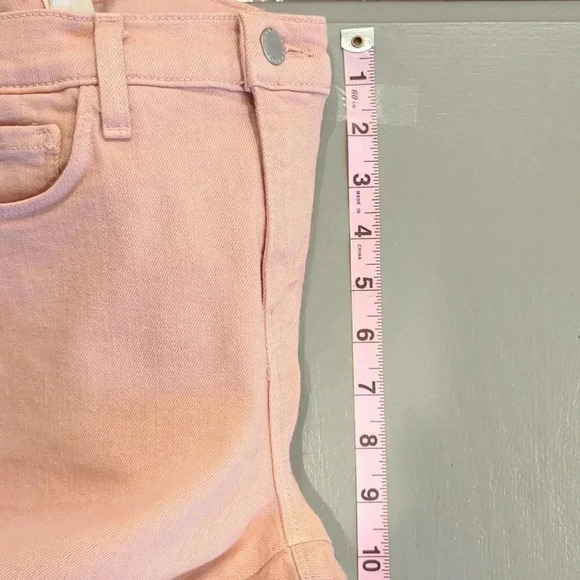 L'AGENCE Jeans Light Pink size 26 Cropped Raw Hem‎ - Picture 10 of 12